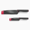 Joseph Joseph Slice&Sharpen™ Set Of 2 Knives With Sharpening Sheaths