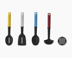 Joseph Joseph Elevate™ Slim 4-piece Multicolour Utensil Set With Storage Stand -Kitchen Essentials Shop 10542 Media 08