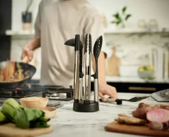 Joseph Joseph Elevate™ Fusion 5-piece Stainless-steel Utensil Set With Compact Stand 11 Joseph Joseph Elevate™ Fusion 5-piece Stainless-steel Utensil Set With Compact Stand -Kitchen Essentials Shop 10568 3