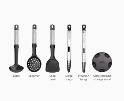 Joseph Joseph Elevate™ Fusion 5-piece Stainless-steel Utensil Set With Compact Stand 16 Joseph Joseph Elevate™ Fusion 5-piece Stainless-steel Utensil Set With Compact Stand -Kitchen Essentials Shop 10568 Media
