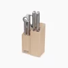 Joseph Joseph Elevate™ Fusion 5-piece Knife & Scissor Set With Beechwood Block