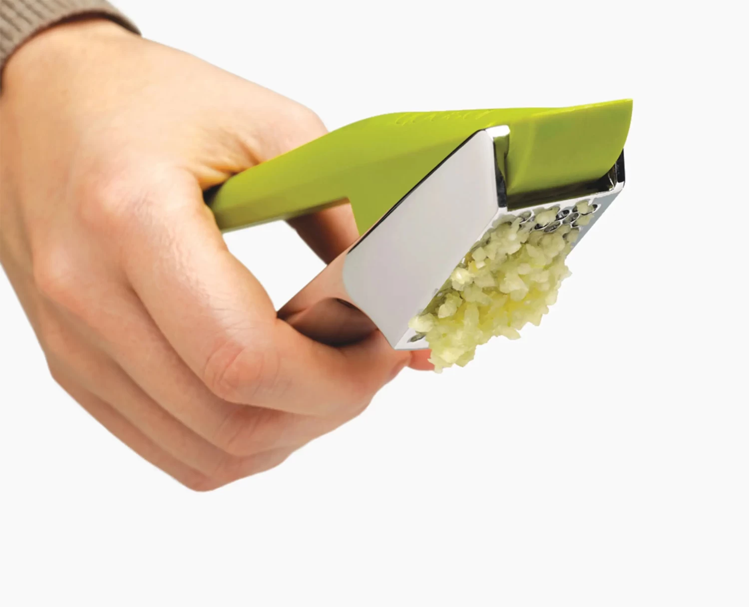 Joseph Joseph Clean-Press Green Garlic Crusher 3 Joseph Joseph Clean-Press Green Garlic Crusher - Image 3