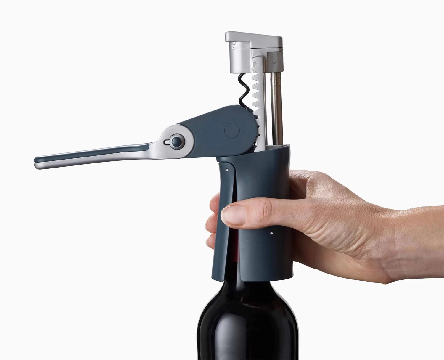 Joseph Joseph BarWise™ Compact Lever Corkscrew 4 Joseph Joseph BarWise™ Compact Lever Corkscrew - Image 4