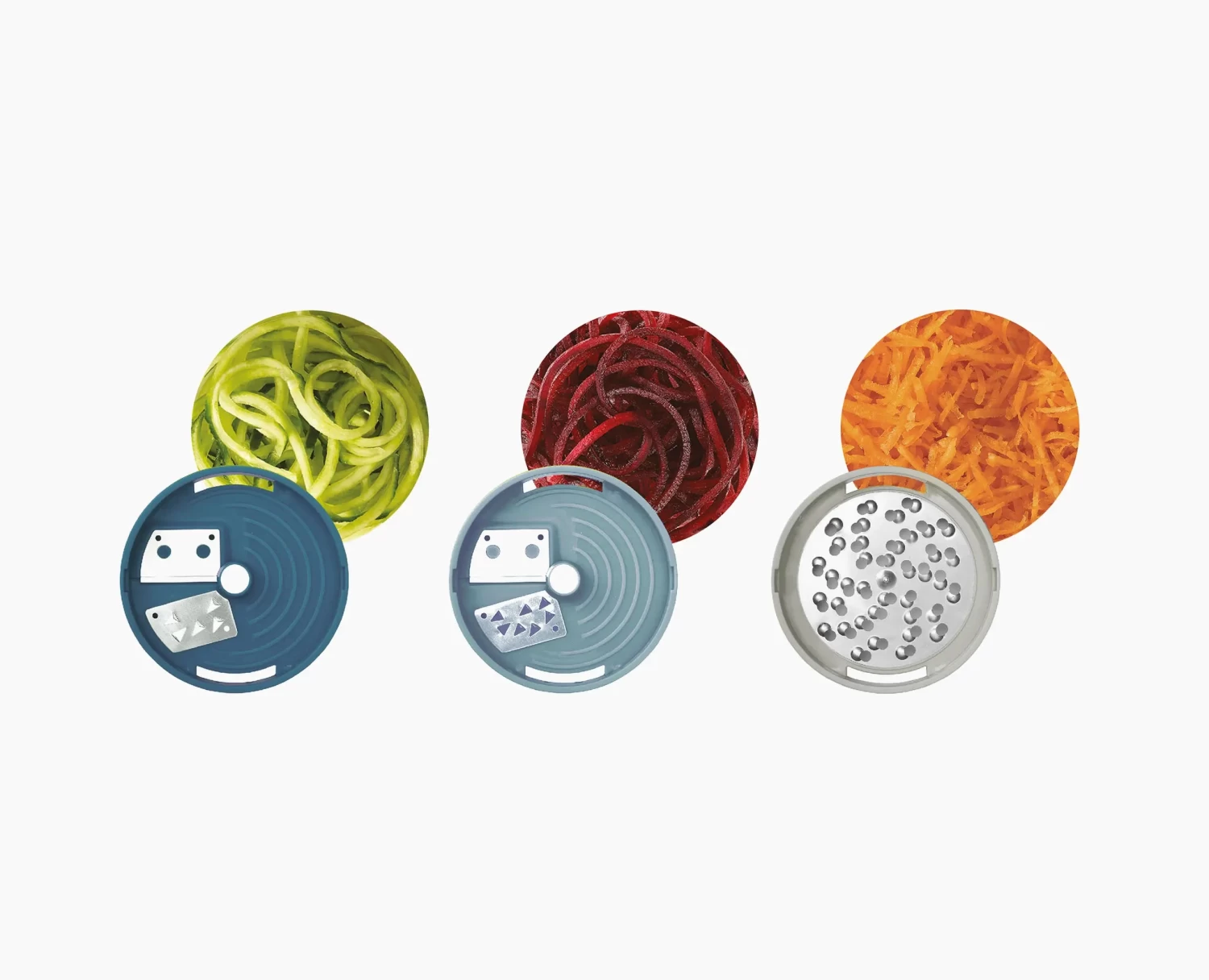 Joseph Joseph Spiro™ Blue Hand-held Spiralizer - Editions 7 Joseph Joseph Spiro™ Blue Hand-held Spiralizer - Editions - Image 7