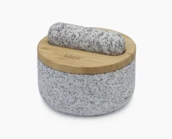 Joseph Joseph Dash™ Pestle & Mortar With Bamboo Lid