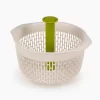 Joseph Joseph Spindola™ Green In-sink Salad-spinning Colander
