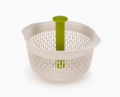 Joseph Joseph Spindola™ Green In-sink Salad-spinning Colander