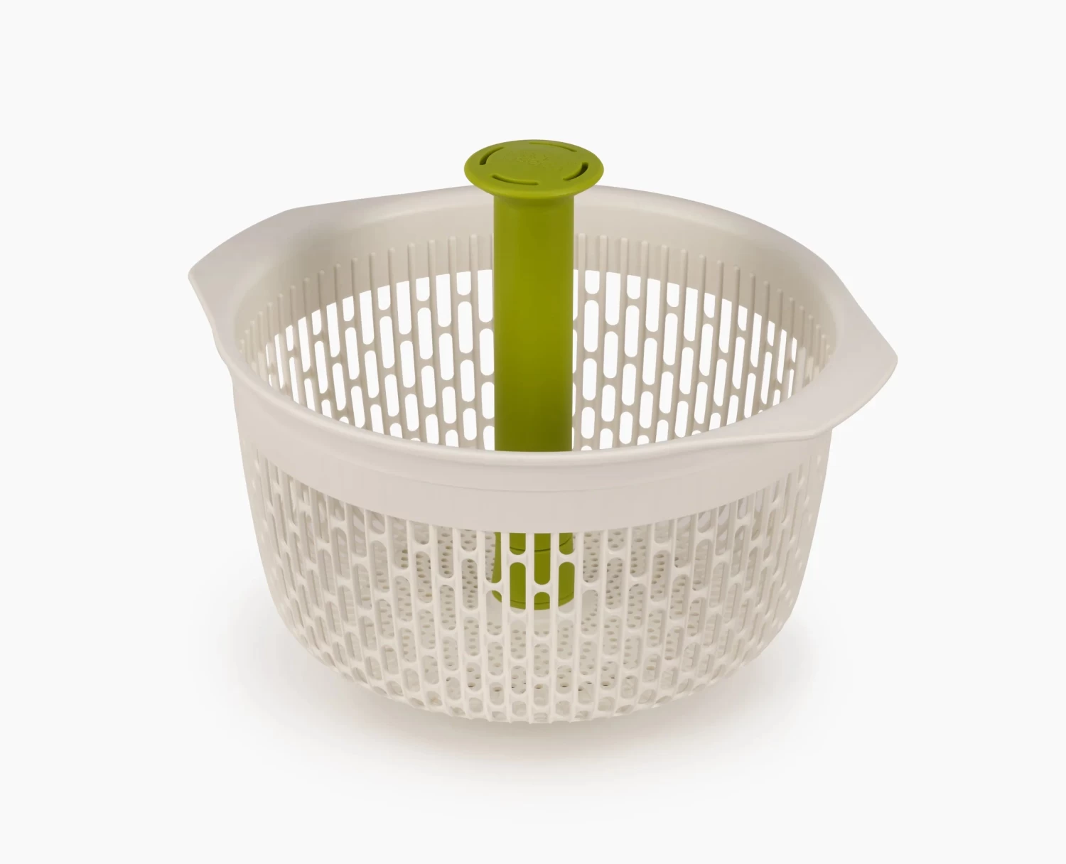 Joseph Joseph Spindola™ Green In-sink Salad-spinning Colander 4 Joseph Joseph Spindola™ Green In-sink Salad-spinning Colander - Image 4