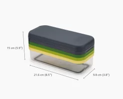 Joseph Joseph Multi-Prep™ Compact Multicolour 4-piece Grater & Slicer -Kitchen Essentials Shop 20222 DIM