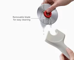 Joseph Joseph Ringo™ Easy-clean Red Pizza Cutter -Kitchen Essentials Shop 20232 PDP INFO