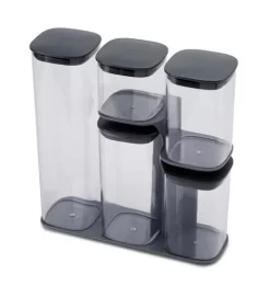 Joseph Joseph Podium 5 Piece Storage Set Incl Stand