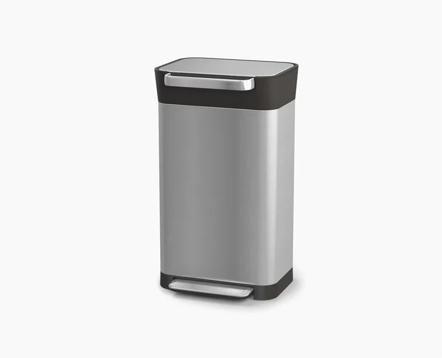 Joseph Joseph Titan 30L Stainless-steel Trash Compactor 1 Joseph Joseph Titan 30L Stainless-steel Trash Compactor