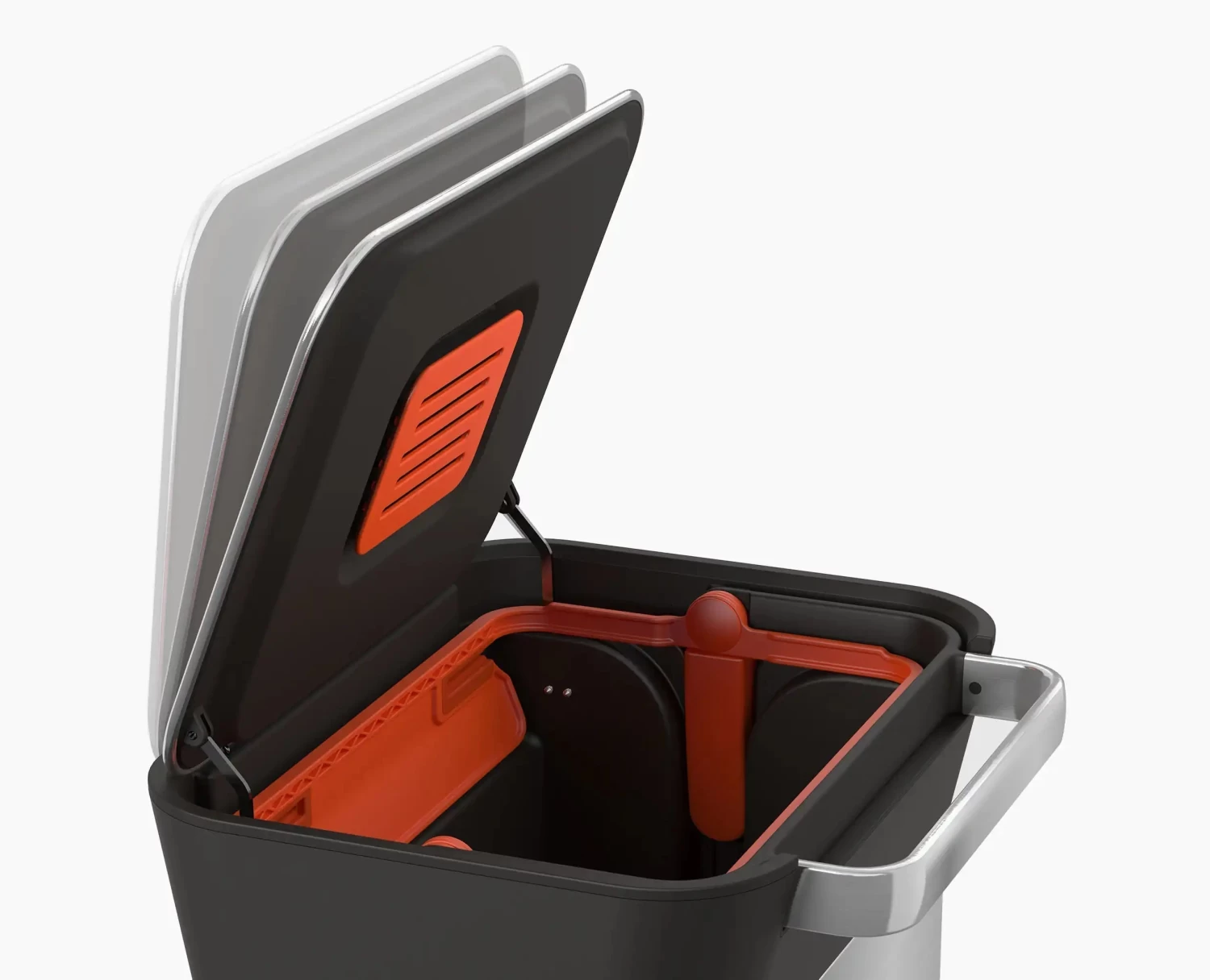 Joseph Joseph Titan 30L Stainless-steel Trash Compactor 6 Joseph Joseph Titan 30L Stainless-steel Trash Compactor - Image 6