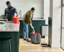 Joseph Joseph Totem Max 60L Stainless-steel Waste & Recycling Bin 10 Joseph Joseph Totem Max 60L Stainless-steel Waste & Recycling Bin -Kitchen Essentials Shop 30060 Media 03