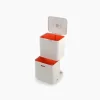 Joseph Joseph Totem Max 60L Stone Waste & Recycling Bin