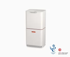 Joseph Joseph Totem Max 60L Stone Waste & Recycling Bin -Kitchen Essentials Shop 30061 Media 04
