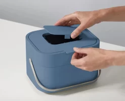 Joseph Joseph Stack 4L Blue Food Waste Caddy - Editions -Kitchen Essentials Shop 30108 Media 05