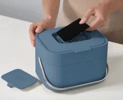 Joseph Joseph Stack 4L Blue Food Waste Caddy - Editions -Kitchen Essentials Shop 30108 Media 06