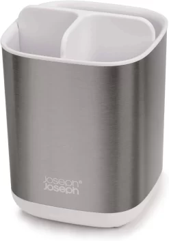 Joseph Joseph Small Steel Toothbrush Caddy