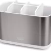 Joseph Joseph Large Steel Toothbrush Caddy