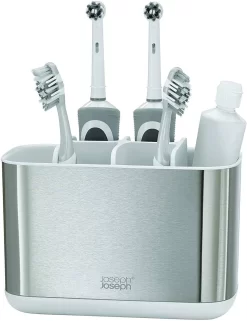 Joseph Joseph Large Steel Toothbrush Caddy 5 Joseph Joseph Large Steel Toothbrush Caddy -Kitchen Essentials Shop 36224 14435