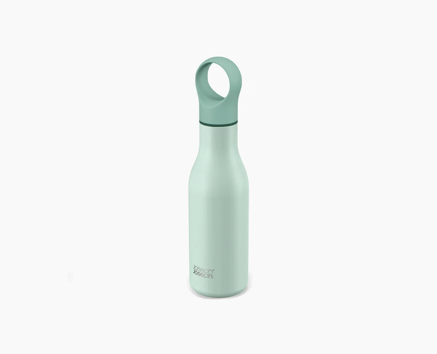 Joseph Joseph Loop™ 500ml Stainless-steel Green Vacuum Insulated Water Bottle 1 Joseph Joseph Loop™ 500ml Stainless-steel Green Vacuum Insulated Water Bottle