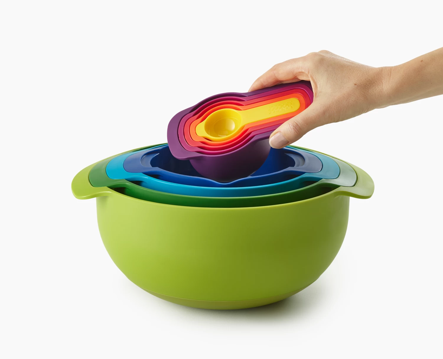 Joseph Joseph Nest™ 9 Plus Multicolour Bowl Set 3 Joseph Joseph Nest™ 9 Plus Multicolour Bowl Set - Image 3
