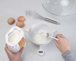 Joseph Joseph TriScale™ Digital White Kitchen Scales -Kitchen Essentials Shop 40071 Image 03