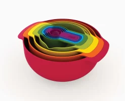 Joseph Joseph Nest™ 9 Plus Red Bowl Set -Kitchen Essentials Shop 40080 Image 03