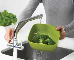 Joseph Joseph Square White Colander -Kitchen Essentials Shop 40092 Image 04