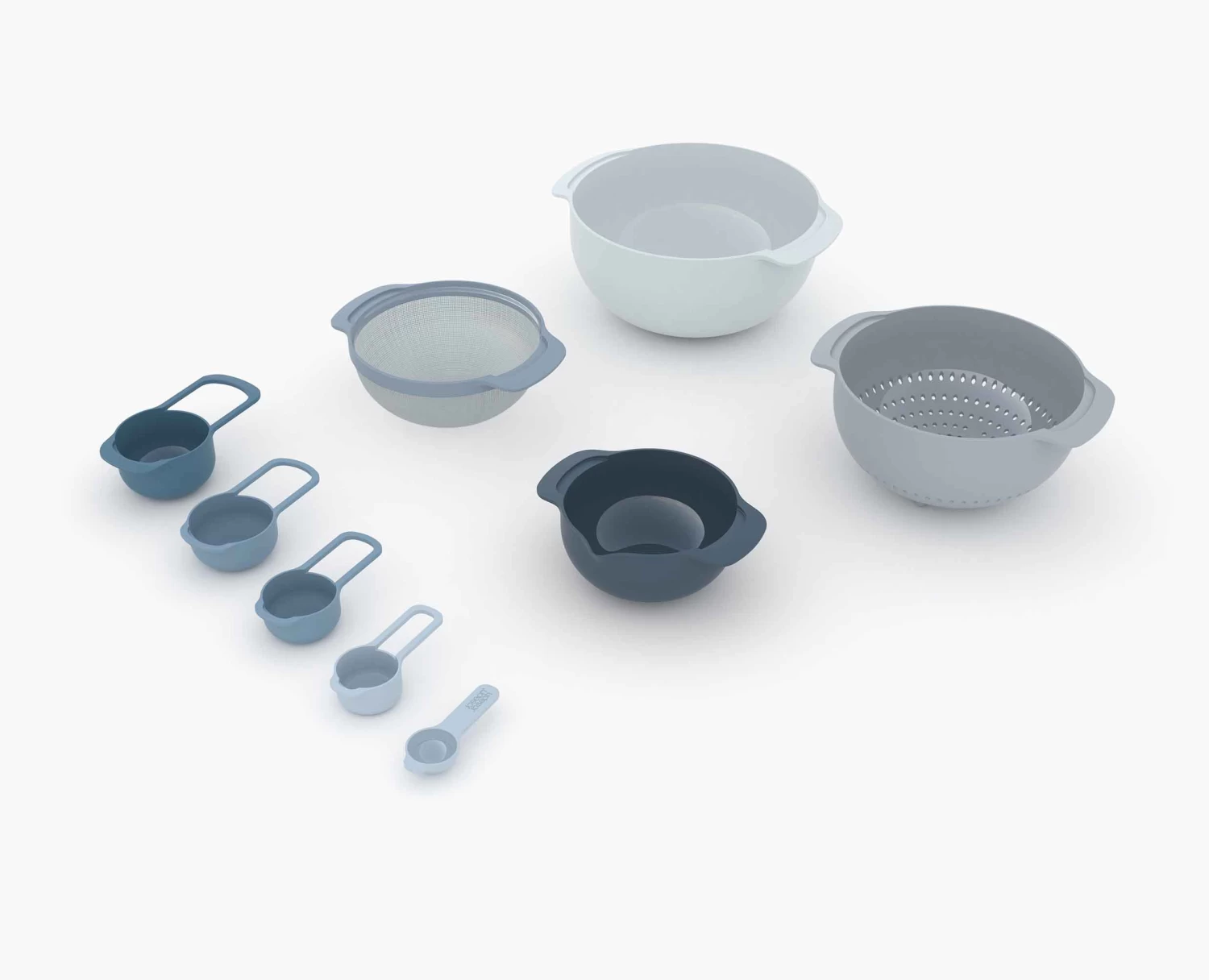 Joseph Joseph Nest™ 9 Plus Blue Bowl Set - Editions 4 Joseph Joseph Nest™ 9 Plus Blue Bowl Set - Editions - Image 4