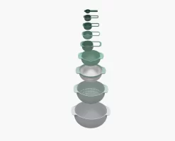 Joseph Joseph Nest™ 9 Plus Green Bowl Set - Editions 8 Joseph Joseph Nest™ 9 Plus Green Bowl Set - Editions -Kitchen Essentials Shop 40112 Image 04