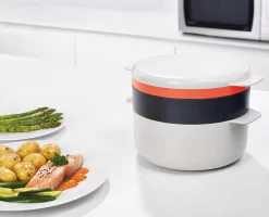 Joseph Joseph M-Cuisine™ 4-piece Orange Microwave Cooking Set -Kitchen Essentials Shop 45001 Image 04