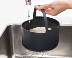 Joseph Joseph M-Cuisine™ White Microwave Rice Cooker 12 Joseph Joseph M-Cuisine™ White Microwave Rice Cooker -Kitchen Essentials Shop 45002 Image 06