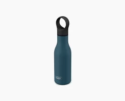 Joseph Joseph Loop™ 500ml Stainless-steel Blue Vacuum Insulated Water Bottle