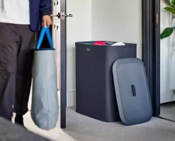 Joseph Joseph Tota Trio 90L Black Laundry Separation Basket -Kitchen Essentials Shop 50025 6