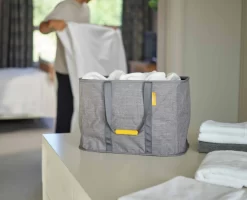 Joseph Joseph Hold-All™ Max Grey Collapsible 55L Laundry Basket 9 Joseph Joseph Hold-All™ Max Grey Collapsible 55L Laundry Basket -Kitchen Essentials Shop 50039 PDP 03