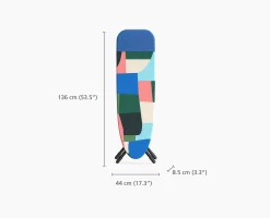 Joseph Joseph Glide 130cm Easy-store Ironing Board X Jonathan Lawes -Kitchen Essentials Shop 50044 PDP DIMS