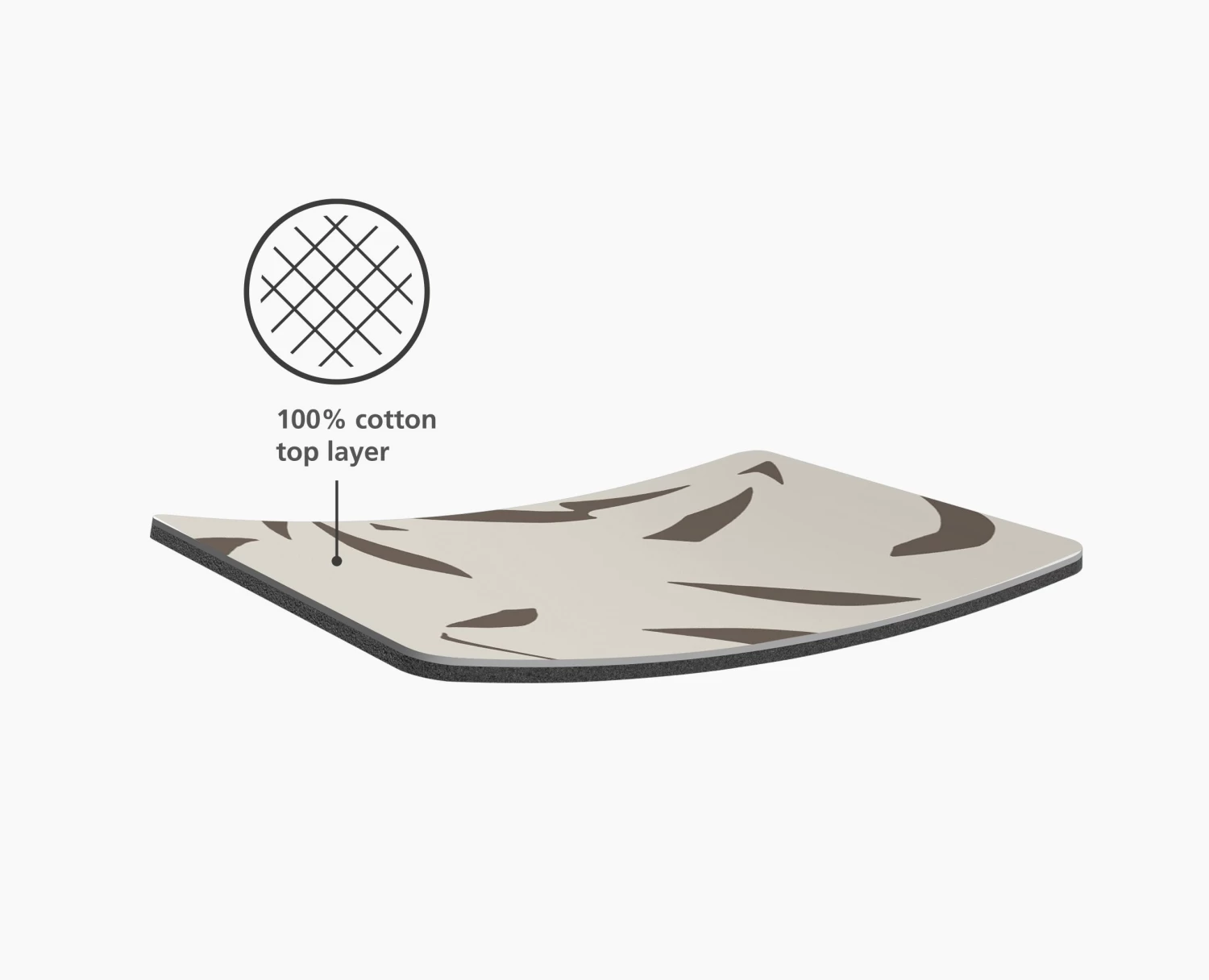 Joseph Joseph Glide Ecru Ironing Board Cover 6 Joseph Joseph Glide Ecru Ironing Board Cover - Image 6