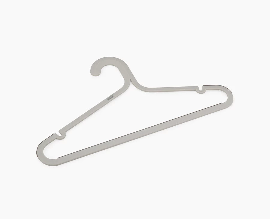 Joseph Joseph Orderly™ Set Of 5 Anti-tangle Ecru Clothes Hangers 1 Joseph Joseph Orderly™ Set Of 5 Anti-tangle Ecru Clothes Hangers