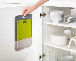 Joseph Joseph DoorStore™ Chop 2-piece Grey Chopping Board Set 9 Joseph Joseph DoorStore™ Chop 2-piece Grey Chopping Board Set -Kitchen Essentials Shop 60149 Media 03