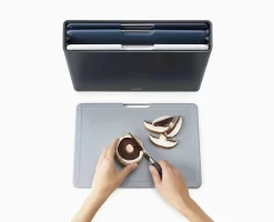 Joseph Joseph Folio™ 4-piece Grey Chopping Board Set Large -Kitchen Essentials Shop 60184 Media 05