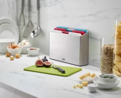 Joseph Joseph Folio™ 4-piece Silver Chopping Board Set Regular 9 Joseph Joseph Folio™ 4-piece Silver Chopping Board Set Regular -Kitchen Essentials Shop 60187 Media 03