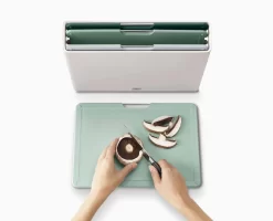 Joseph Joseph Folio™ 4-piece Green Chopping Board Set - Editions -Kitchen Essentials Shop 60197 1 Media 05