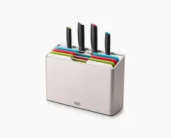 Joseph Joseph Folio™ Plus 8-piece Multicolour Knife & Chopping Board Set