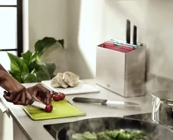 Joseph Joseph Folio™ Plus 8-piece Multicolour Knife & Chopping Board Set -Kitchen Essentials Shop 60198 Media 03