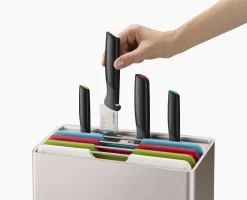 Joseph Joseph Folio™ Plus 8-piece Multicolour Knife & Chopping Board Set -Kitchen Essentials Shop 60198 Media 08