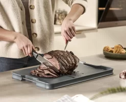 Joseph Joseph Cut&Carve™ Plus Multi-function Blue Chopping Board -Kitchen Essentials Shop 60209 60212 PDP 03