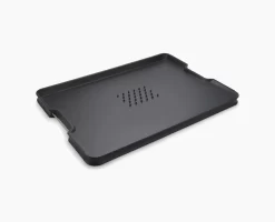 Joseph Joseph Cut&Carve™ Plus Multi-function Black Chopping Board -Kitchen Essentials Shop 60211 Media 04