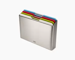 Joseph Joseph Folioâ„¢ Steel 4-piece Multicolour Chopping Board Set